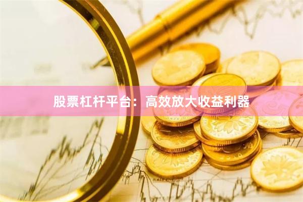 股票杠杆平台：高效放大收益利器